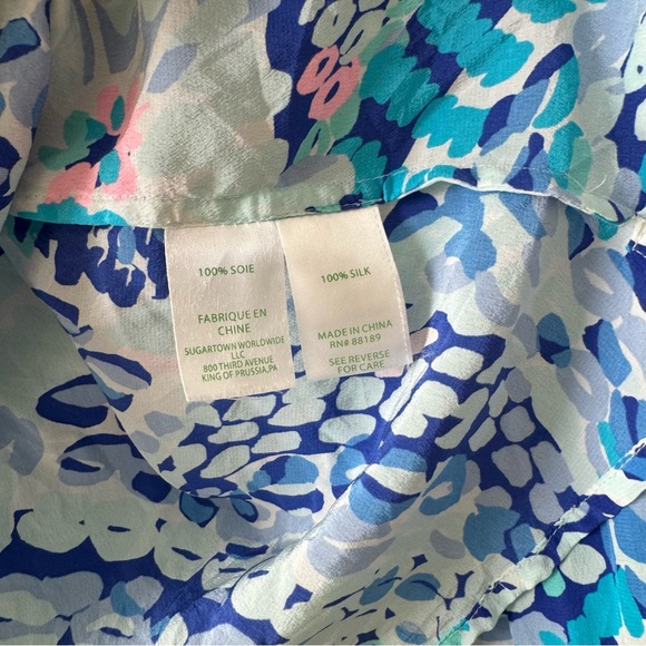 Lilly Pulitzer - Elsa silk top size XS - Picture 5 of 7